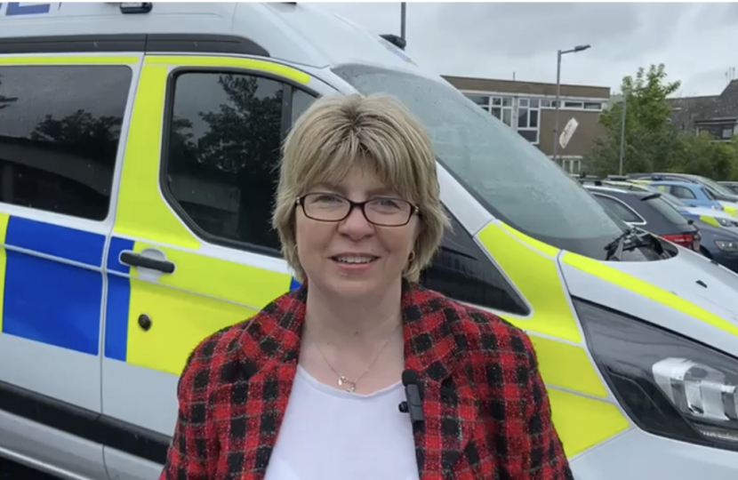 Maria is supporting Sussex Police 