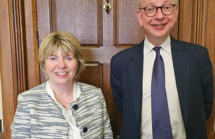 Maria Caulfield, MP for Lewes, meets with Secretary of State for Housing to put local District Councils into special measures
